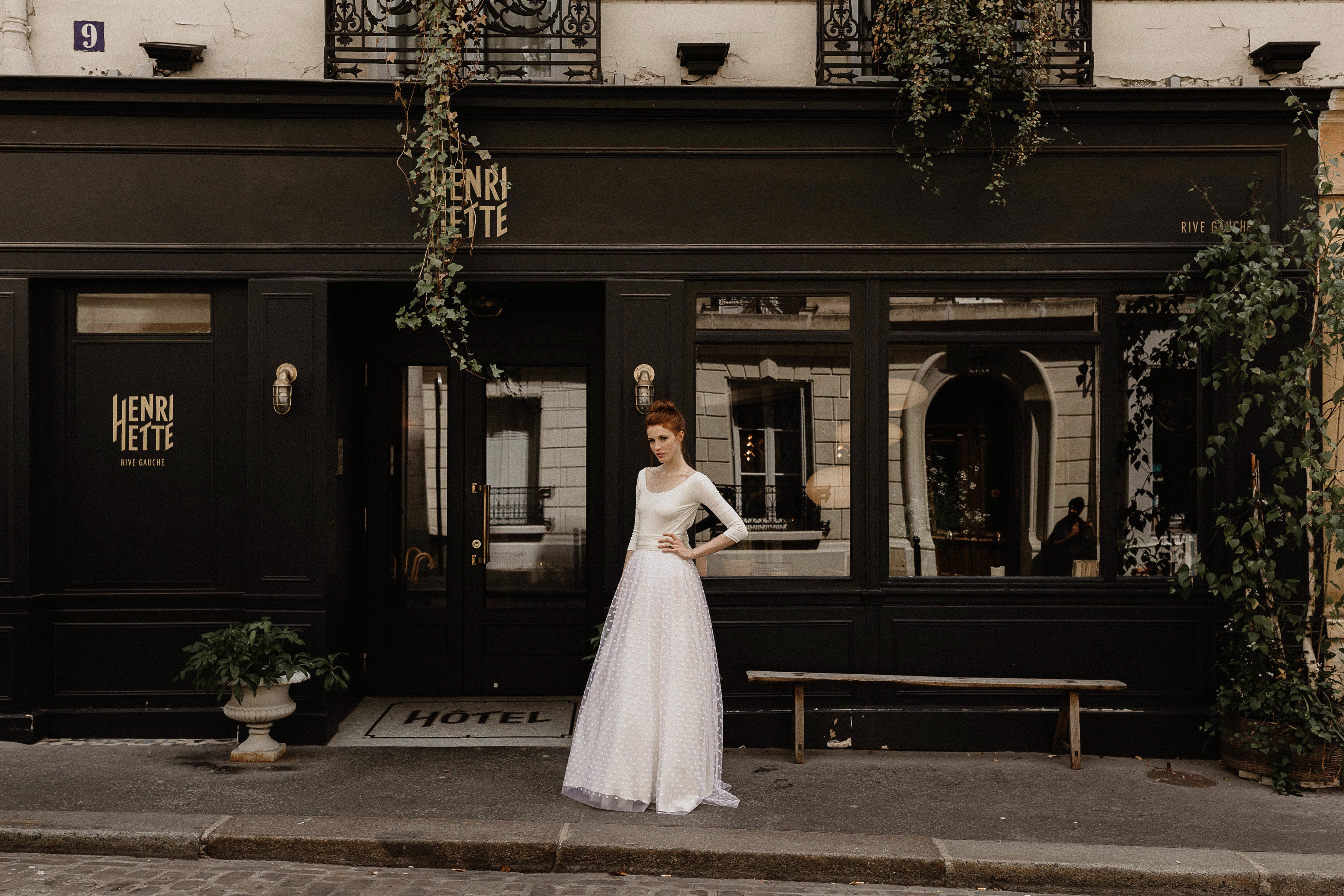 Wedding dresses from Paris by Bohème Rock
