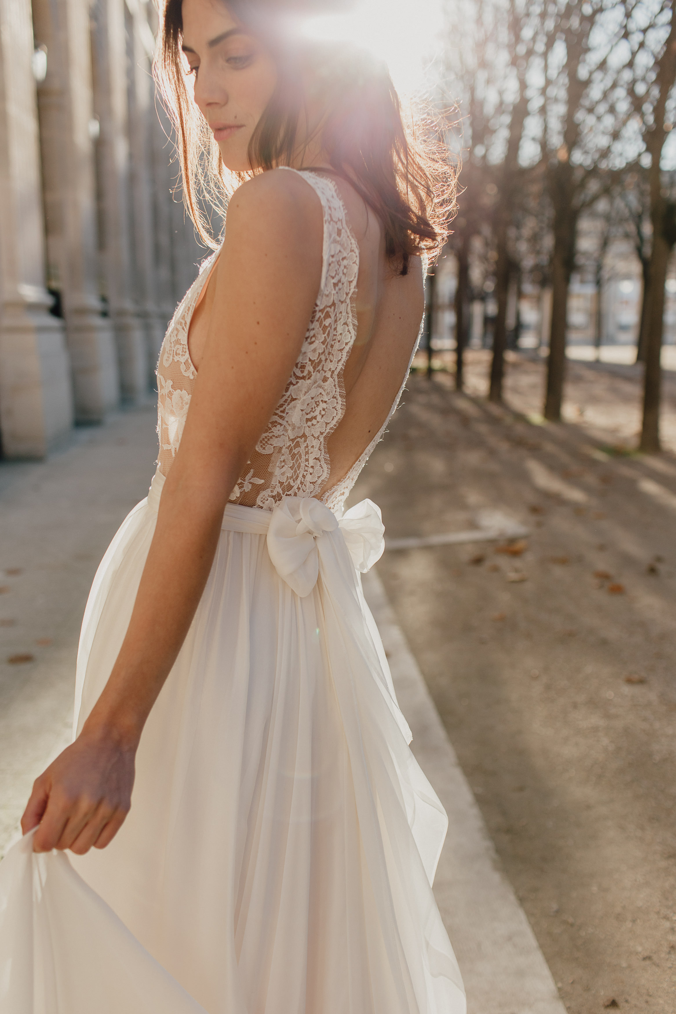 Wedding dresses Bohème Rock for modern brides ! Dress Anais