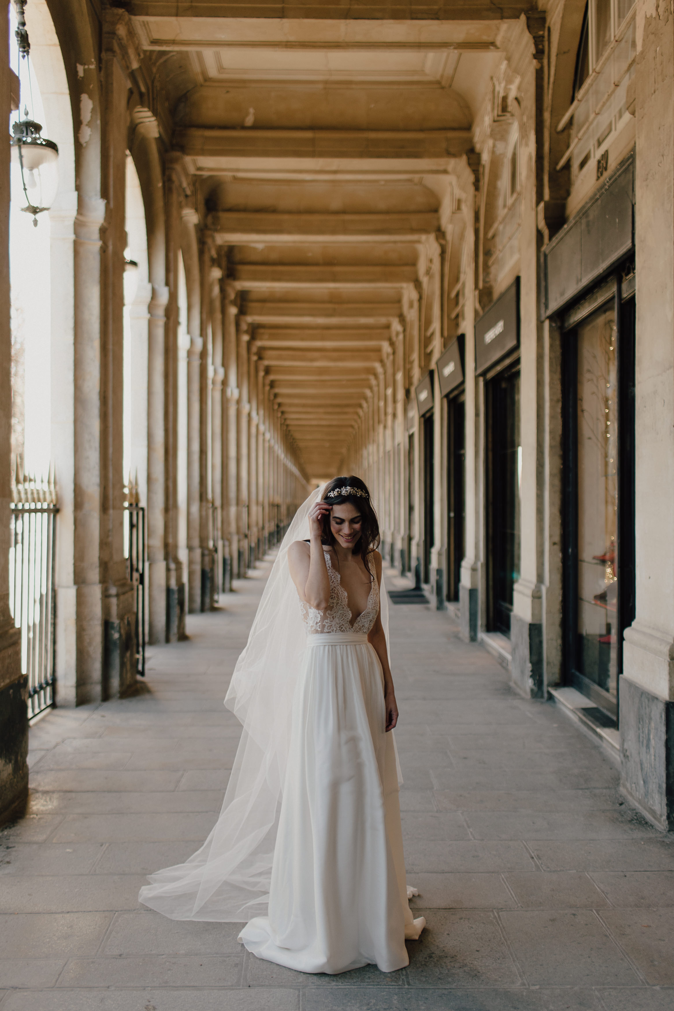 Wedding dresses Bohème Rock for modern brides ! Dress Anais